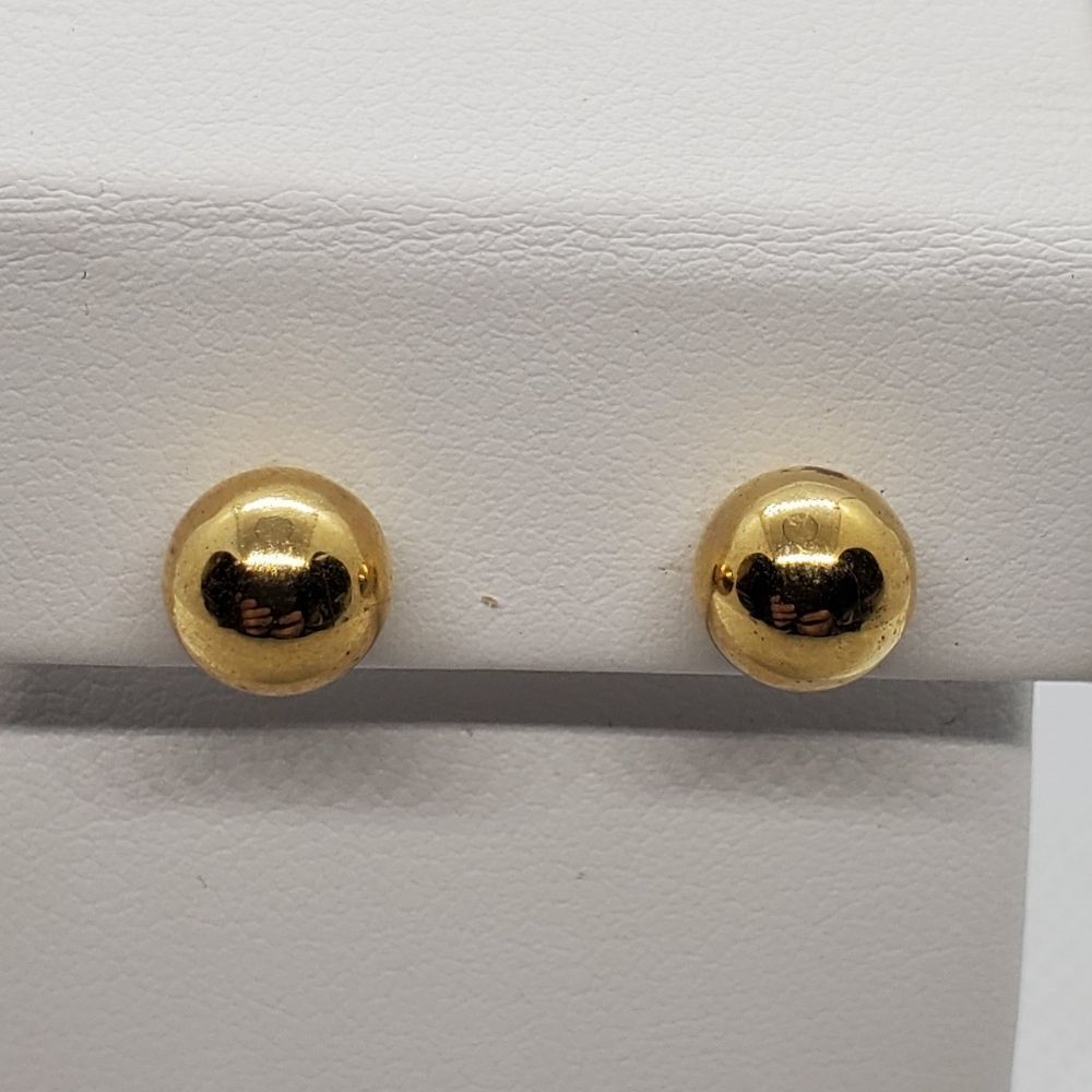 Gold Earrings   - Picture 2 of 3